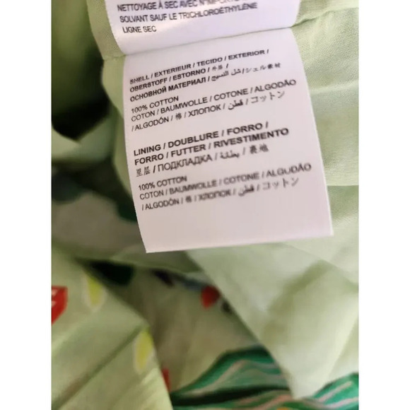 NWT Farm Rio Anthropologie Off-The-Shoulder Tiered Floral Midi Dress XS #9G423 - Picture 10 of 11